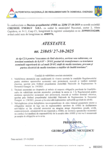 Atestat ANRE tip C2A